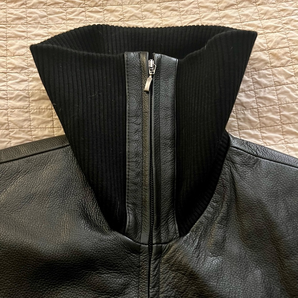 Vintage Barney’s Co-Op Leather Bomber - Picture 7 of 7